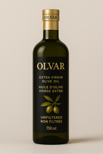 Huile d'Olive Extra Vierge, Non filtrée